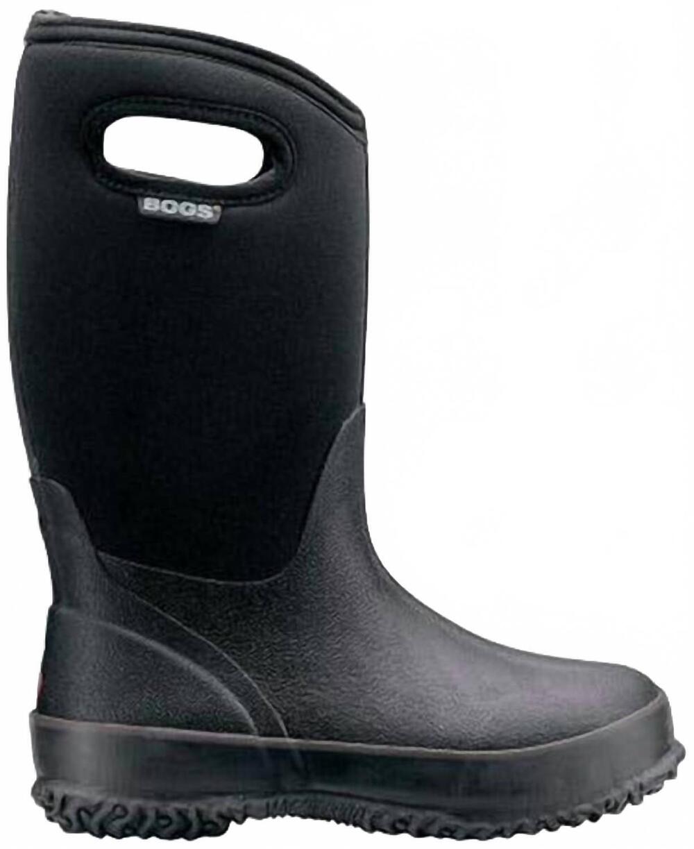NEW BOGS kids' classic high boot in black